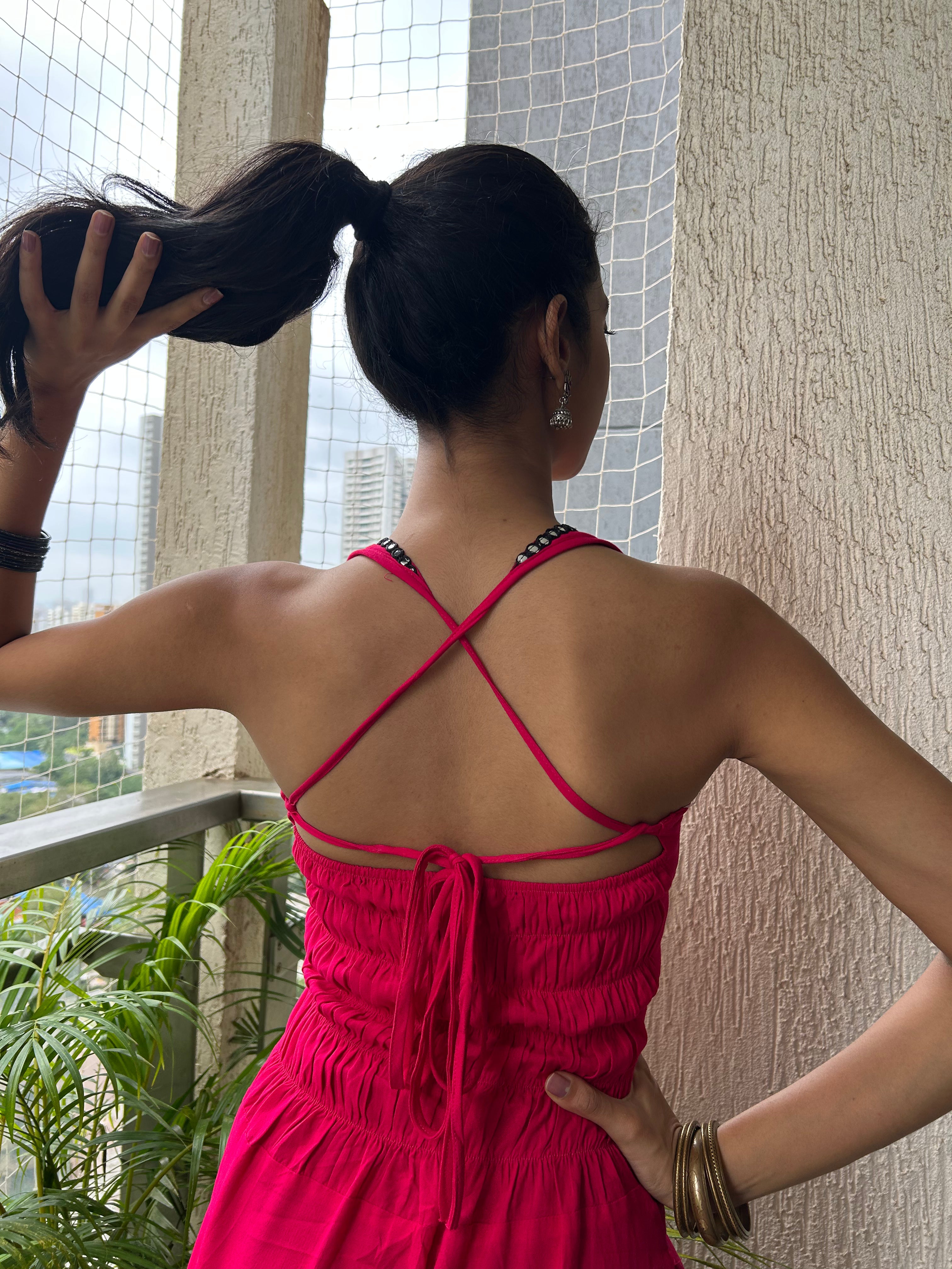 AP Kurti - Backless and plunge