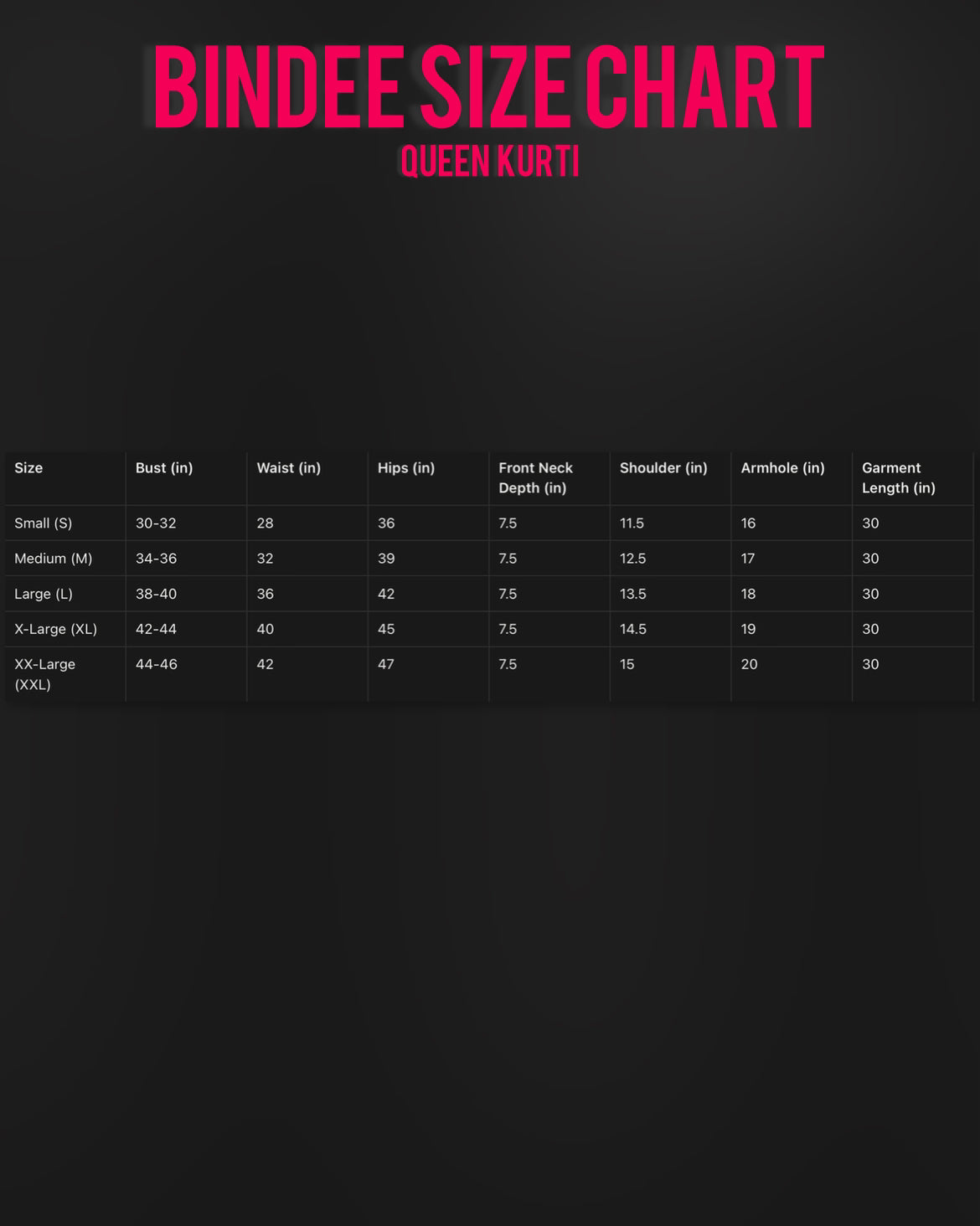 QUEEN Kurti - medium length modest RANI PINK corset kurti